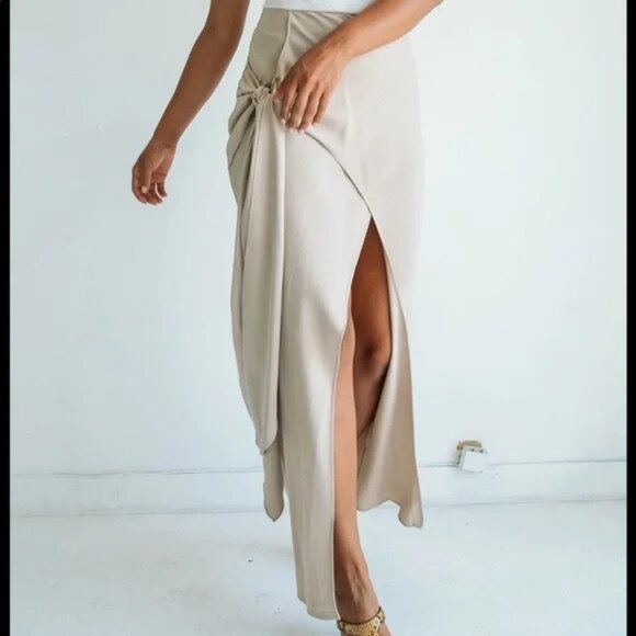 The Line By K Wrap Skirt, Celia Skirt Large - Picture 1 of 4